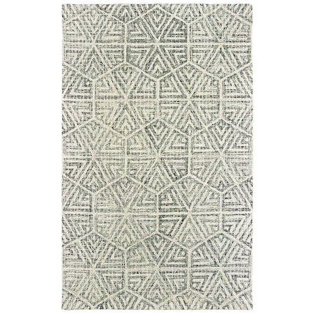 Oriental Weavers 5 x 8 ft. Tallavera Rectangle Rug Grey T55605152244ST